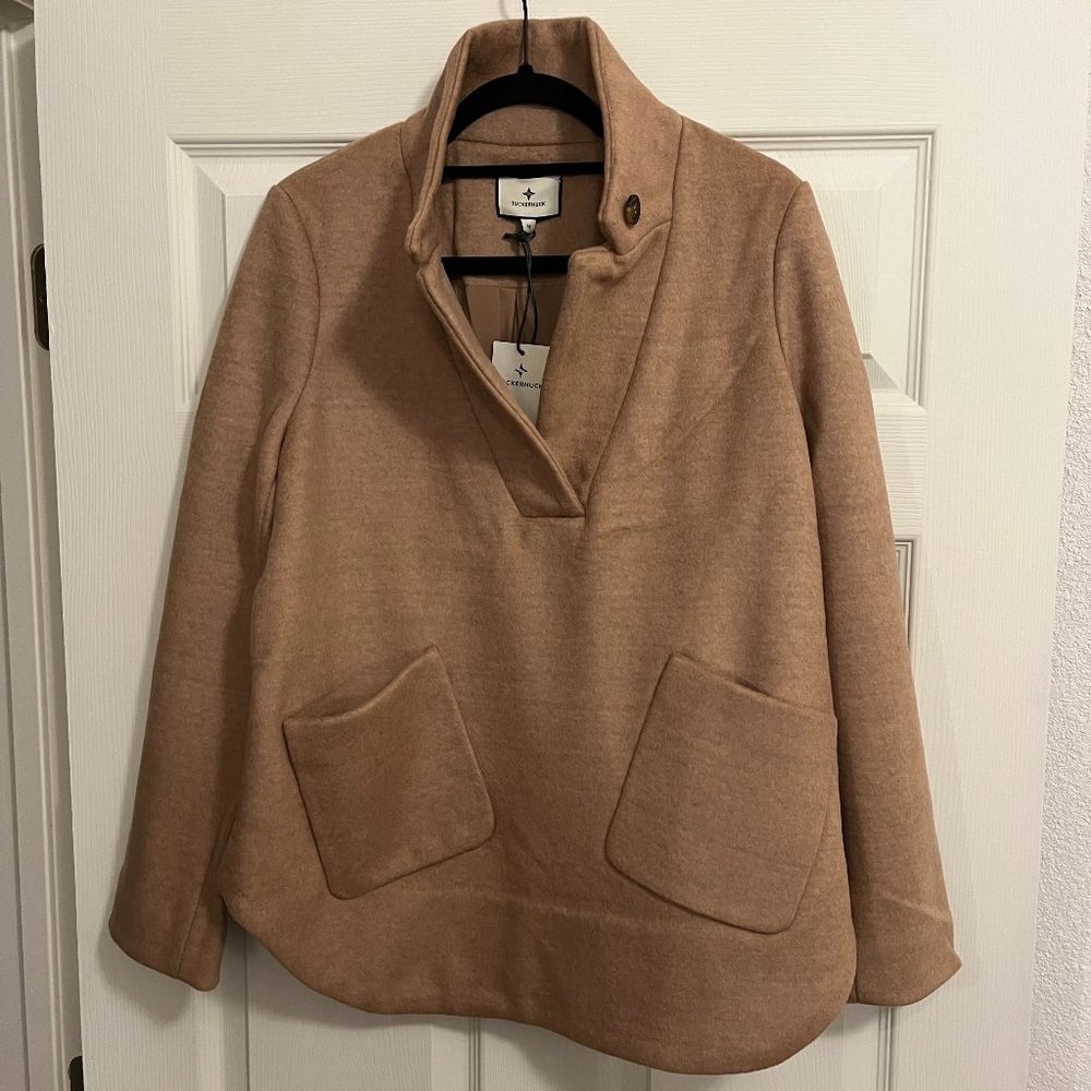 NWT Tuckernuck Camel Emerson Popover Jacket